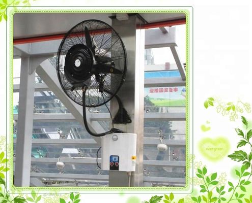 26" 30" fan industrielle extérieure électrique de brume de mur avec le jet d'eau
