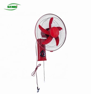 Fan solaire plastique de mur de C.C 12V de matière 16 pouces avec l'échantillon disponible
